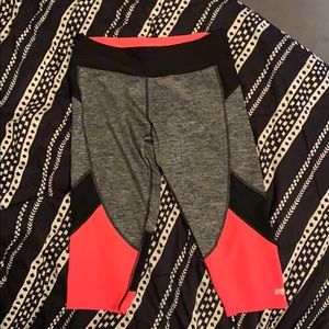 Marika Grey and Pink Leggings